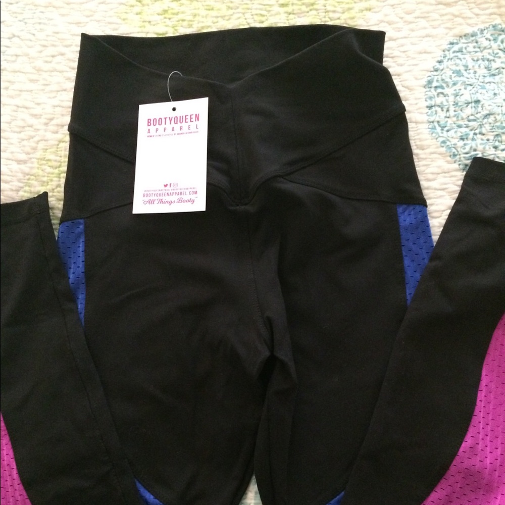 Bootyqueen double mesh leggings -small